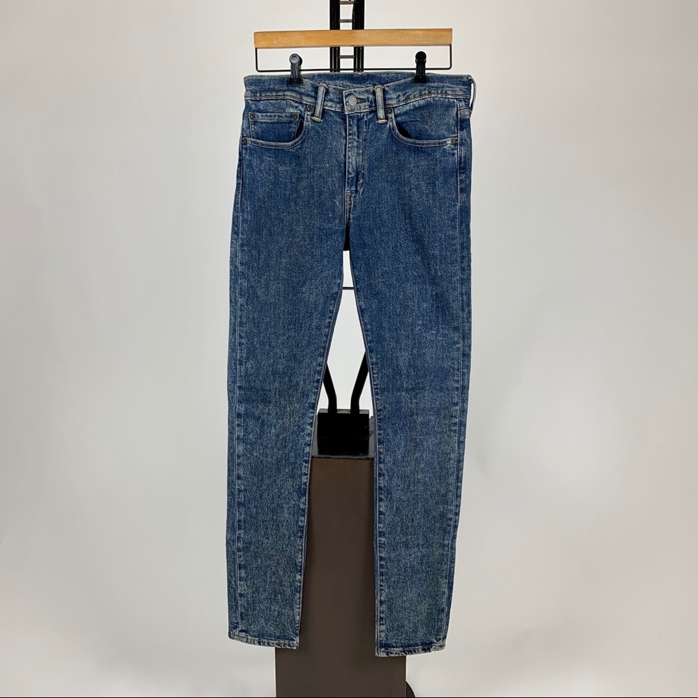 LEVIS 519 SKINNY JEANS BLUE VINTAGE WASH
